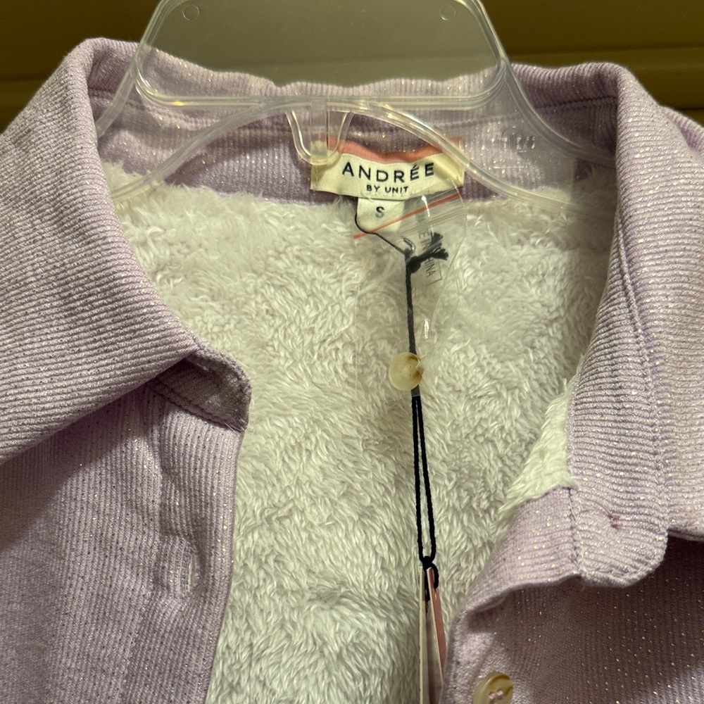 ANDREE BY UNIT Lavender Cardigan